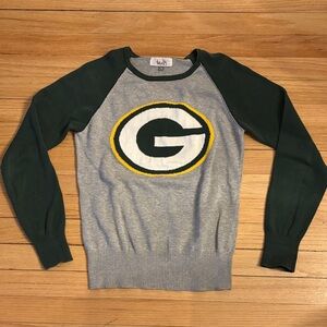 Ladies Green Bay Packers Sweater Touch by Alyssa Milano Small